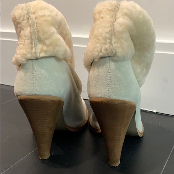 Shearling Suede Bootie - Picture 5 of 5